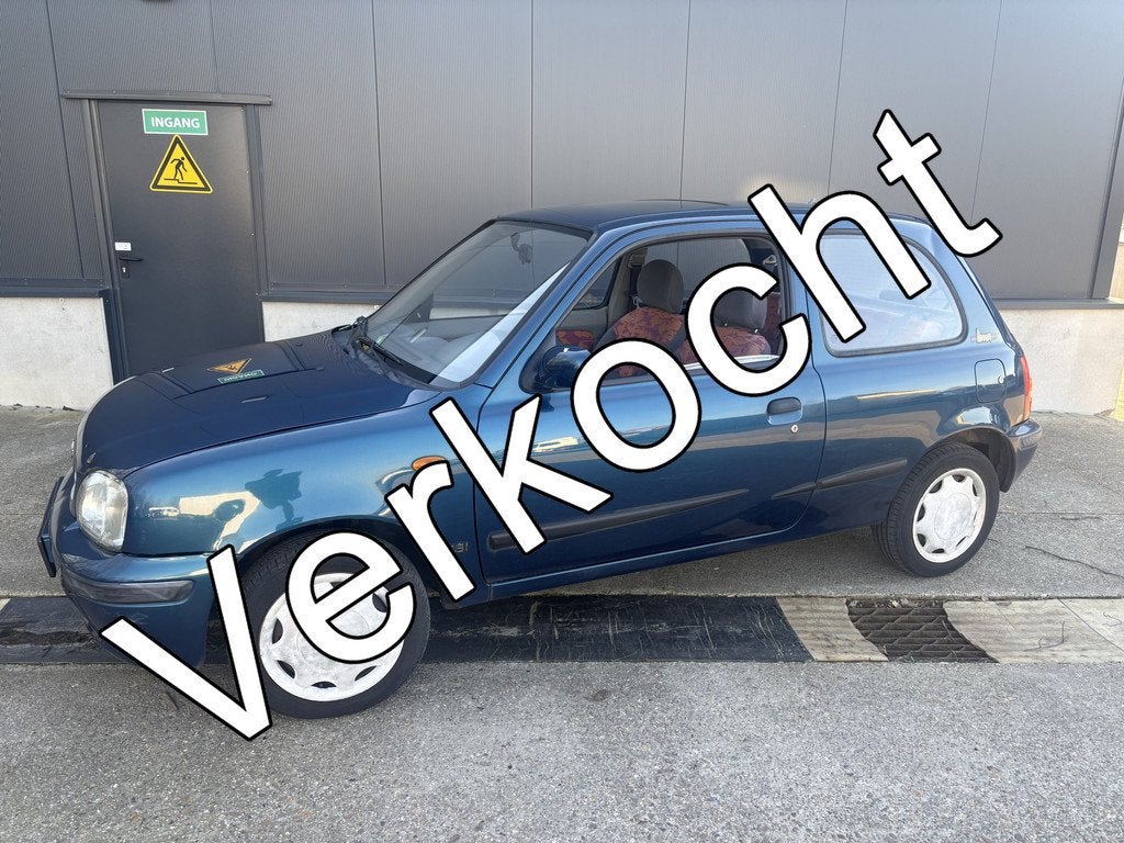 Nissan Micra 1.3 Lima N-CVT (bj 1999, automaat), Auto's, Oldtimers, Bedrijf, Te koop, Alarm, Open dak, Radio, Startonderbreker