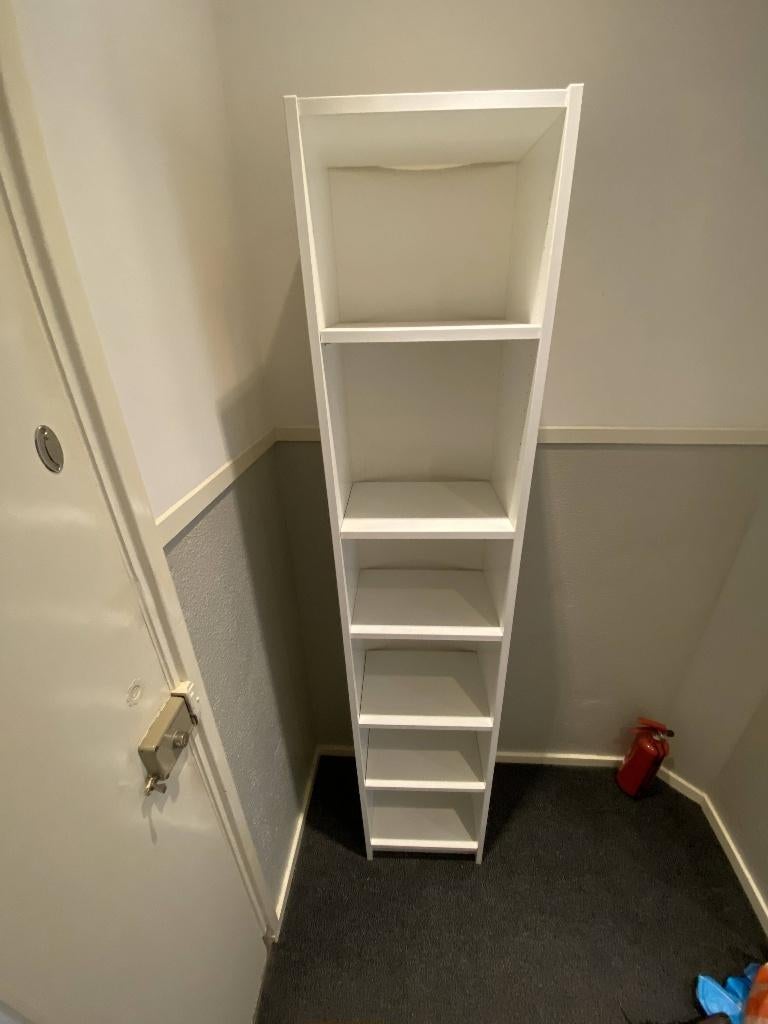 Witte Ikea Kast, Ophalen, Met plank(en), 200 cm of meer, Eikenhout