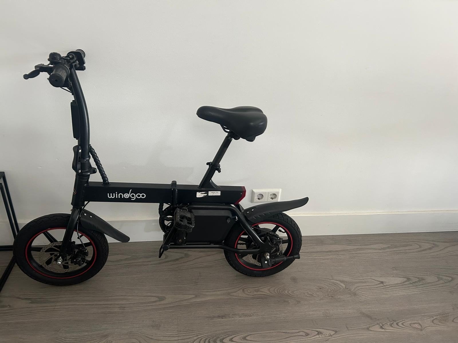 Windgoo B20 opvouwbare elektrische fiets met oplader, Overige merken, Ophalen of Verzenden, Zo goed als nieuw, Minder dan 47 cm
