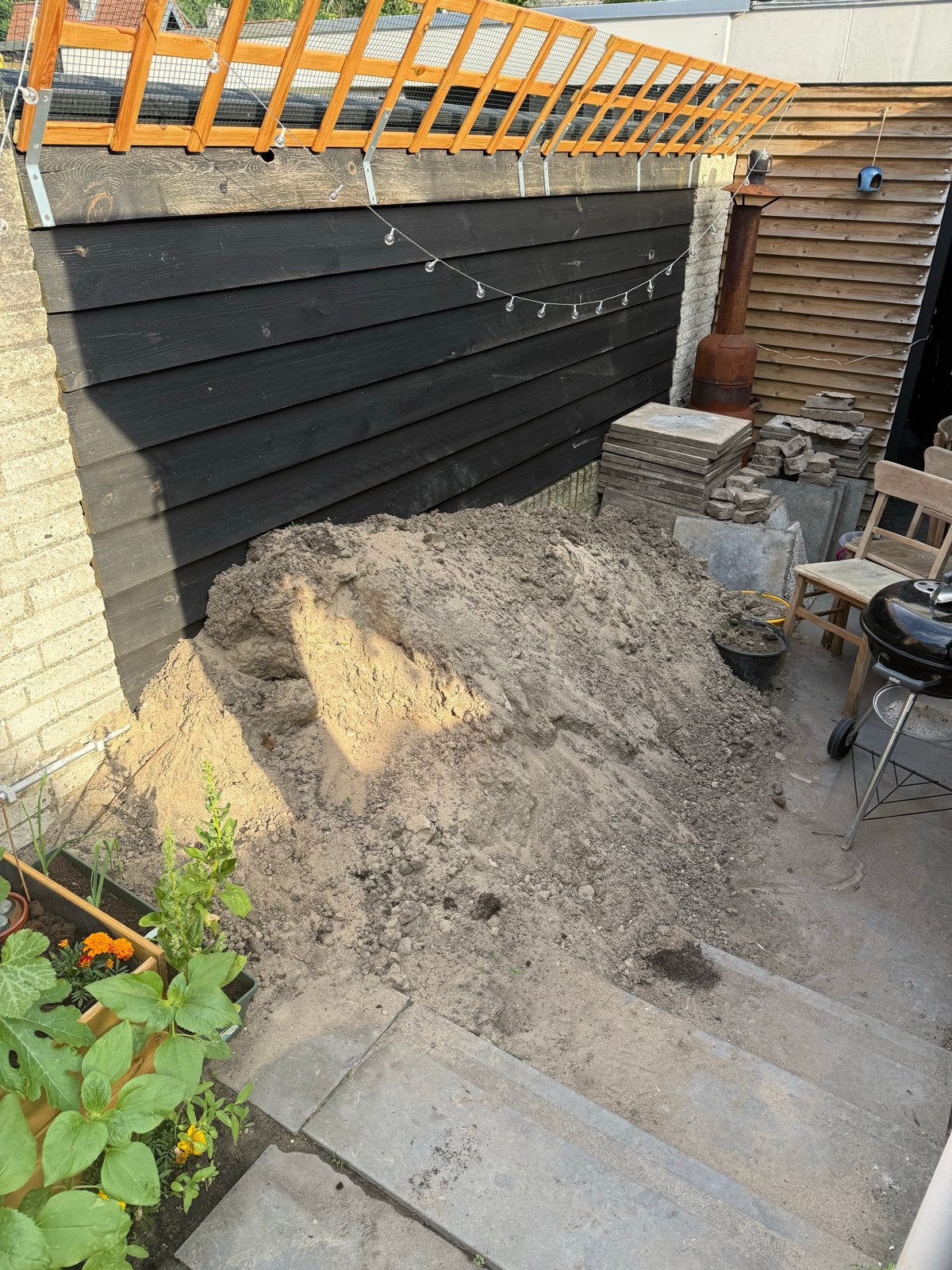 Gratis Ophoogzand/tuingrond af te halen, Ophalen, Gebruikt, Ophoogzand