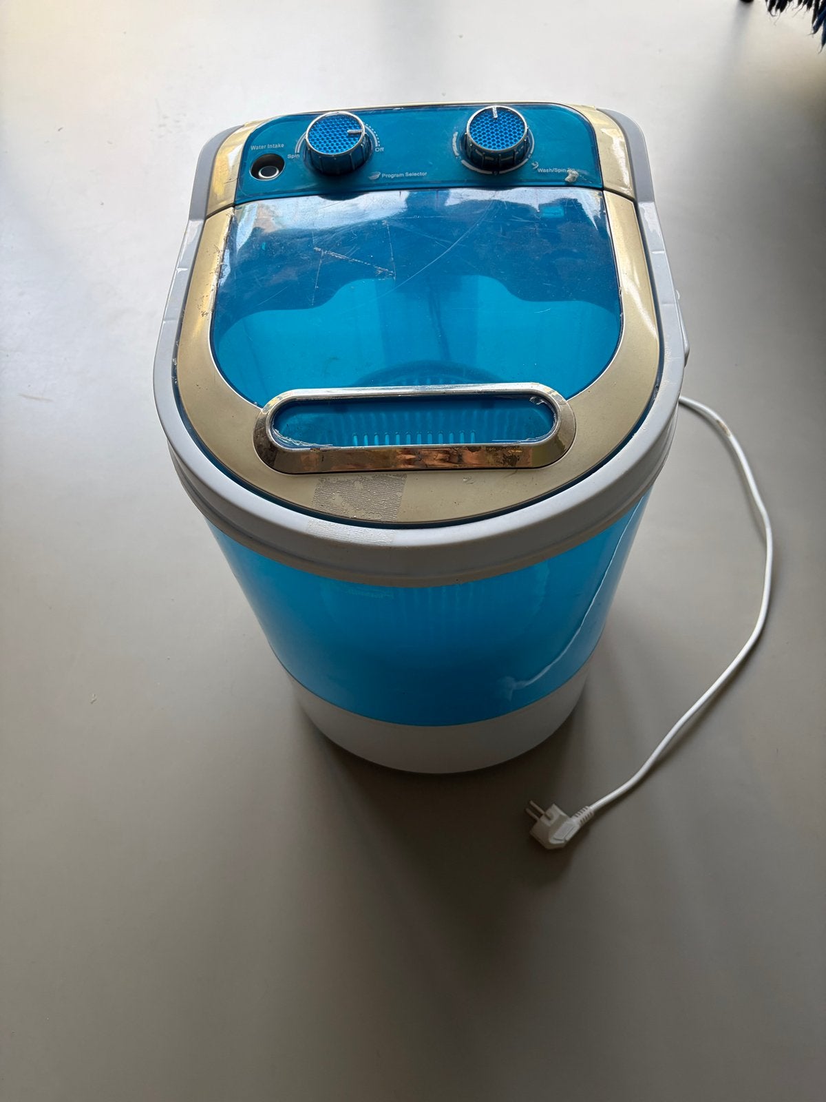 Compacte Camping Wasmachine - Zo goed als nieuw, Witgoed en Apparatuur, Minder dan 1200 toeren, Minder dan 85 cm, Minder dan 4 kg