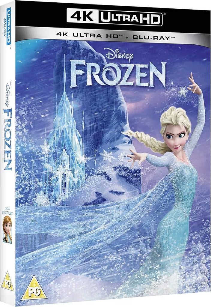 Frozen 4K Ultra HD/UHD Blu-Ray UK (Geseald) Slip, Ophalen of Verzenden, Nieuw in verpakking, Tekenfilms en Animatie