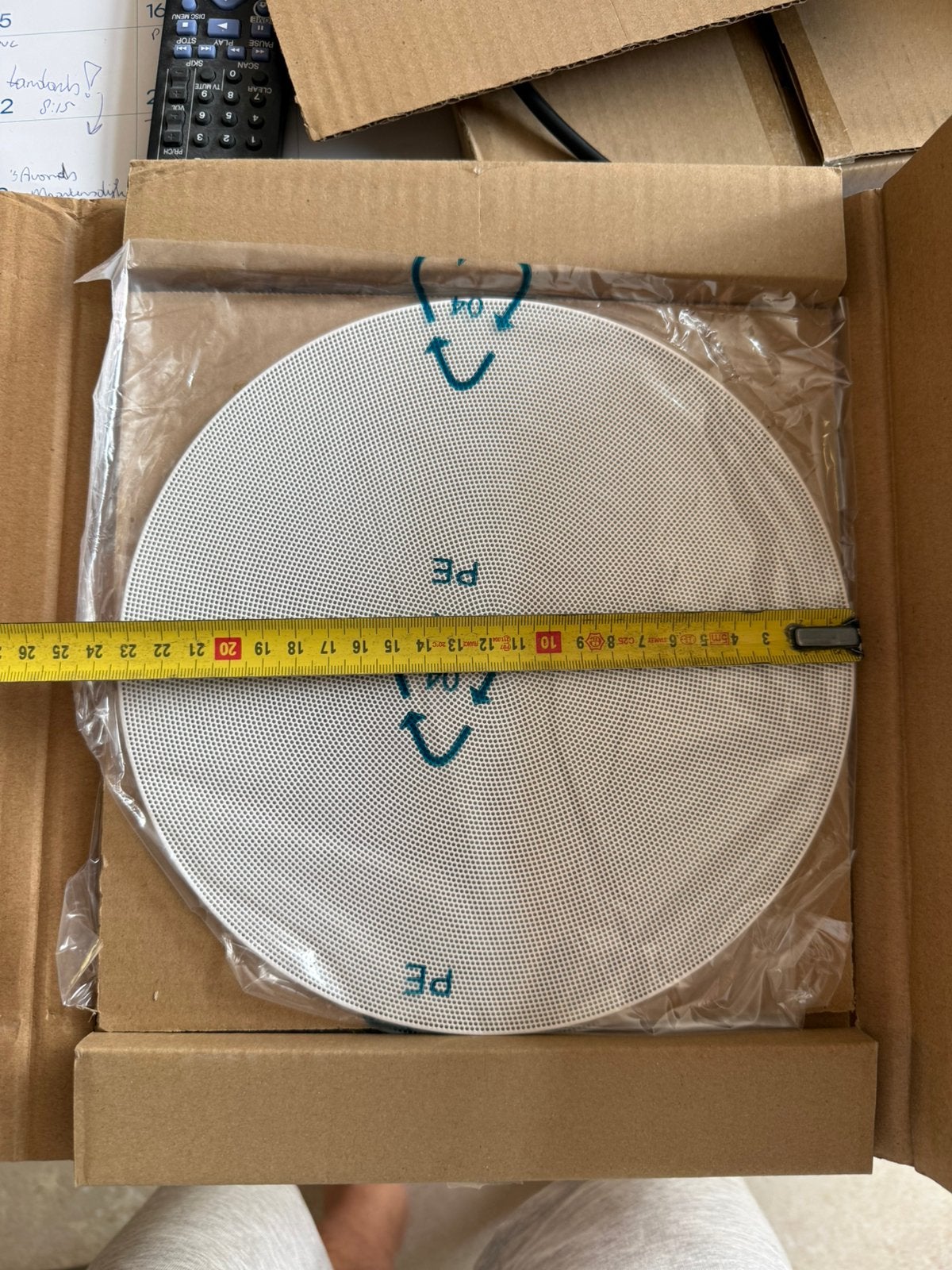4x gril voor sonos inbouw speaker, Audio, Tv en Foto, Luidsprekers, Overige typen, Ophalen of Verzenden, Zo goed als nieuw, Sonos