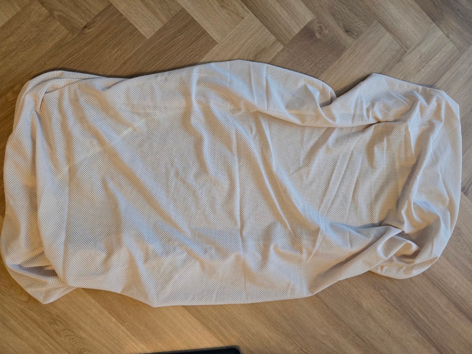 Aerosleep bedlaken 120x60 - Ademend en veilig voor baby's, Jongetje of Meisje, Beige, Ophalen of Verzenden, Zo goed als nieuw