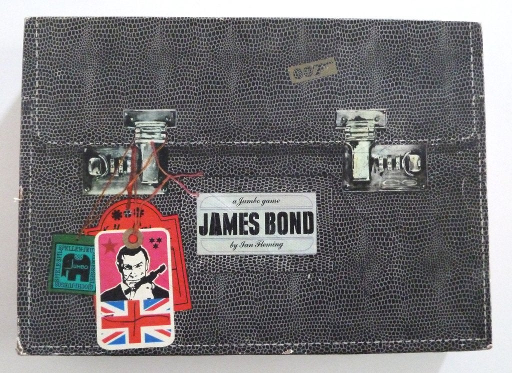 Vintage James Bondspel compleet, Ophalen of Verzenden, Gebruikt, Overige typen