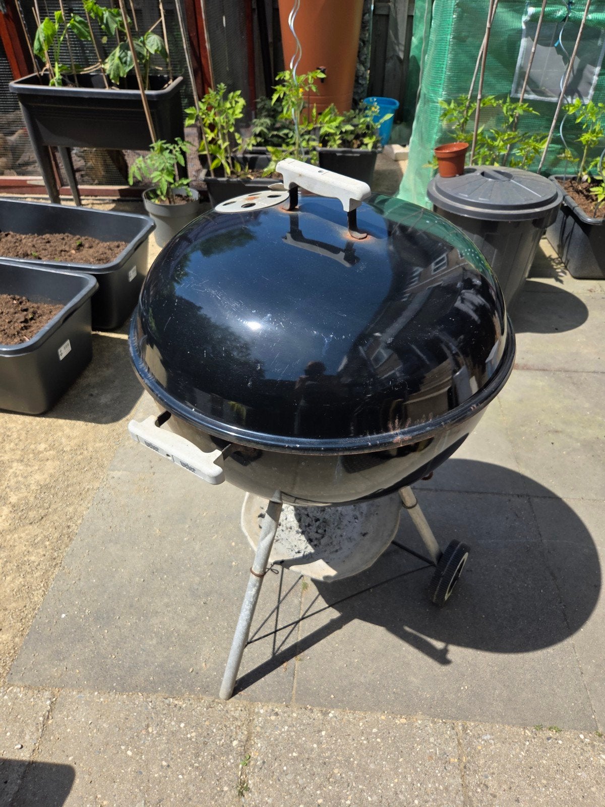 Weber barbecue, Ophalen, Gebruikt