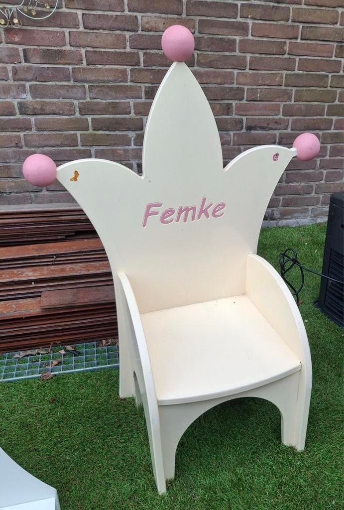 Kinderstoel Femke, Ophalen, Zo goed als nieuw, Overige typen, Aanschuifbaar