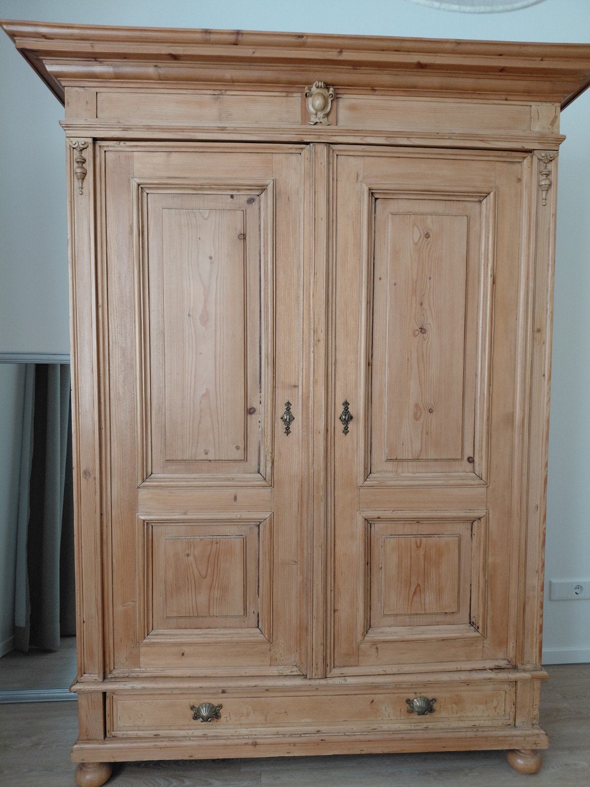 Grenen kast. 190x130x50. In zeer goede staat!, Antiek en Kunst, Antiek | Meubels | Kasten, Ophalen