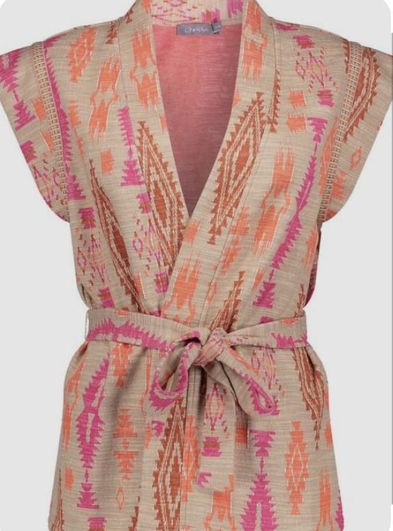 Gilet Geisha Ikat mtM, Ophalen of Verzenden, Zo goed als nieuw