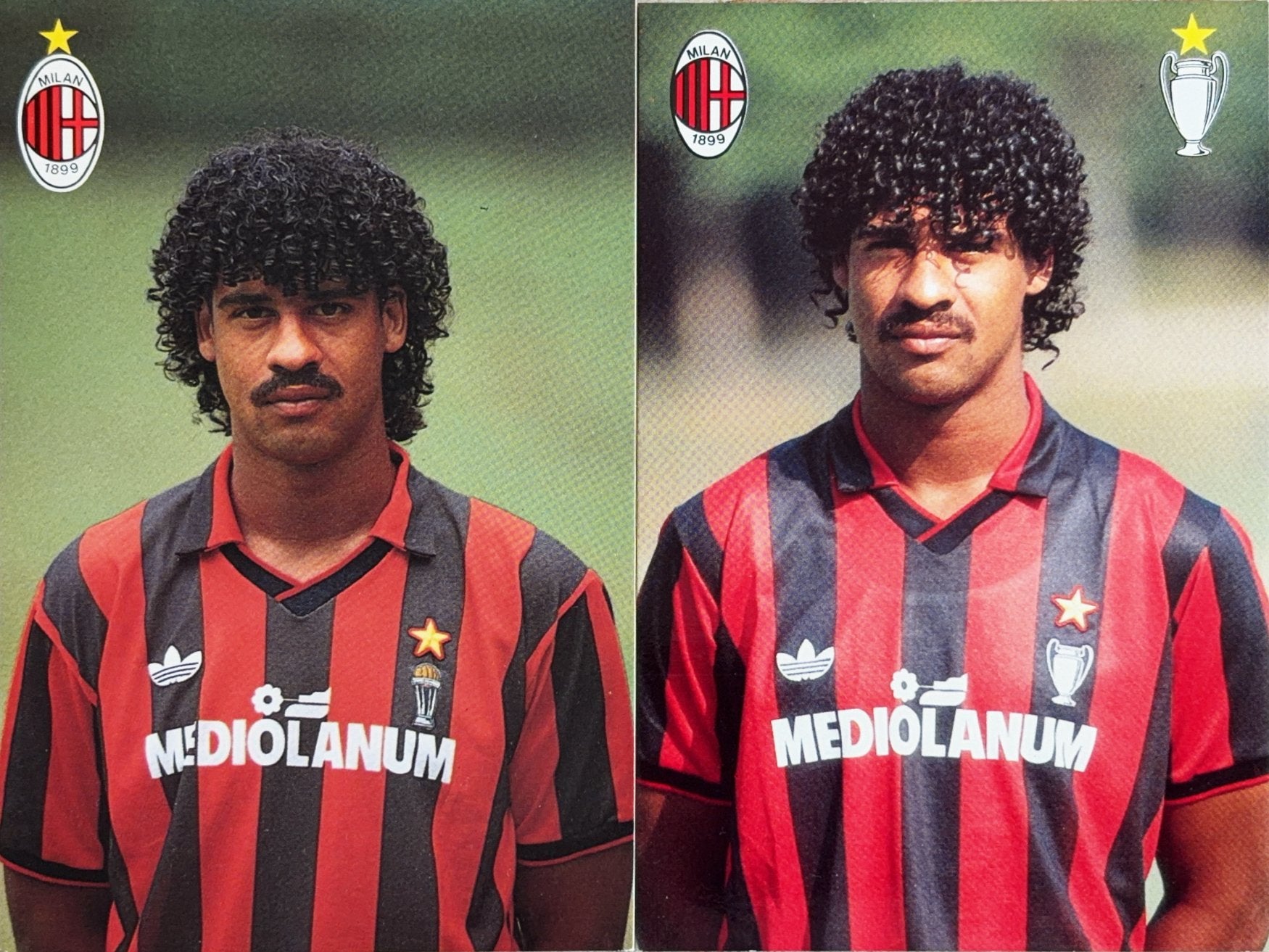 2 Spelerskaarten Frank Rijkaard - AC Milan, Verzamelen, Verzenden, Zo goed als nieuw, Ajax, Spelerskaart