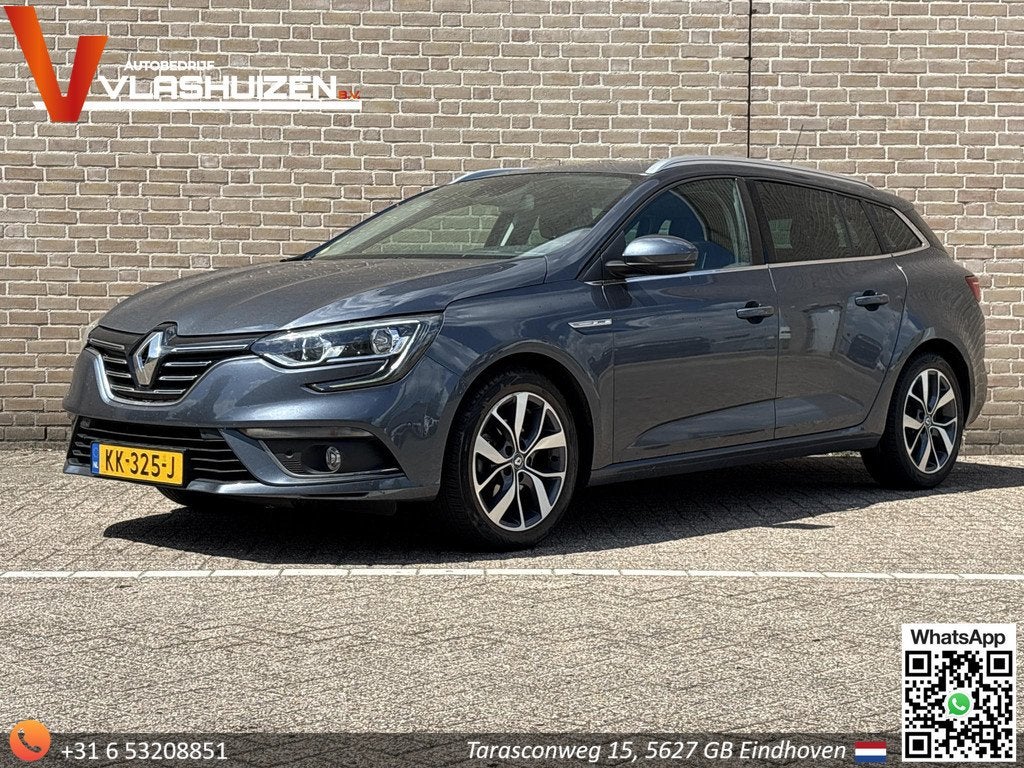 Renault Mégane Estate 1.5 dCi Bose | Navi | Climate | Cruis, Voorwielaandrijving, Gebruikt, 4 cilinders, Leder en Stof