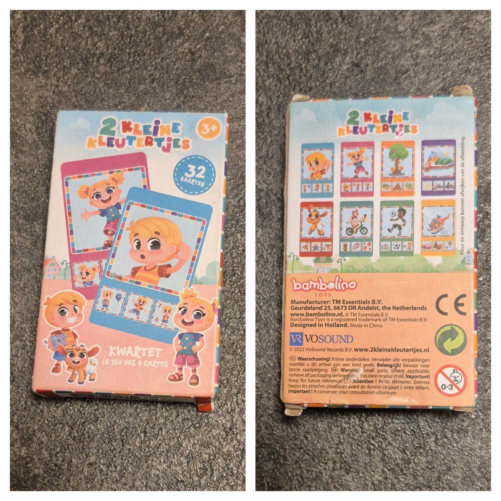 Kleuter kwartet 2 kleine kleutertjes nieuw!, Ophalen of Verzenden, Nieuw