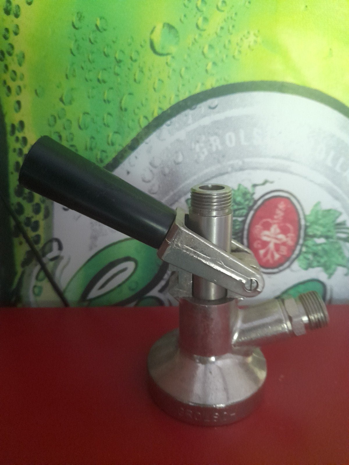 Grolsch biertapkoppeling - Gebruikt, Witgoed en Apparatuur, Ophalen of Verzenden, Gebruikt