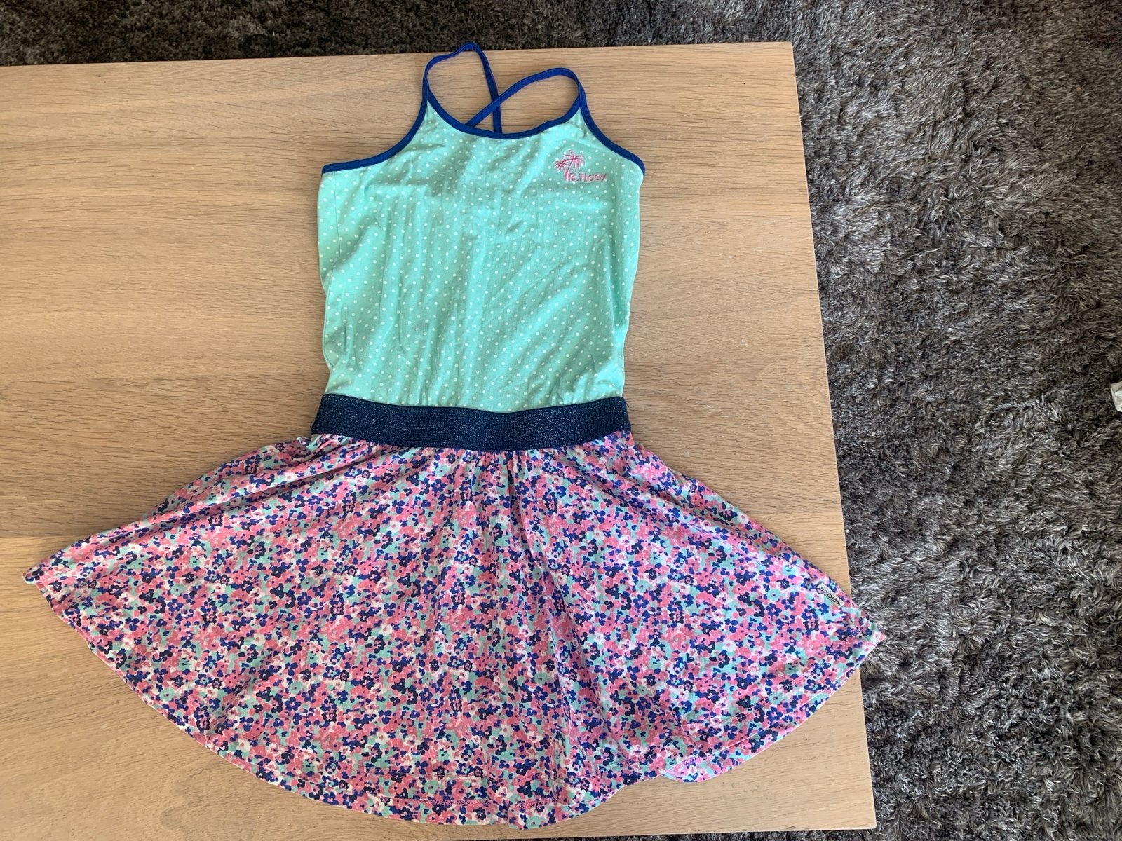 Zomerjurk B.Nosy maat 140, Ophalen of Verzenden, Zo goed als nieuw, Meisje, Jurk of Rok