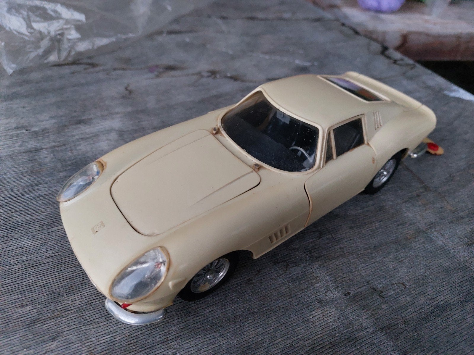 Otaki OT3-8 Ferrari 275GT electr.verlichting/motor 1970 1/20, Ophalen of Verzenden, Gebruikt