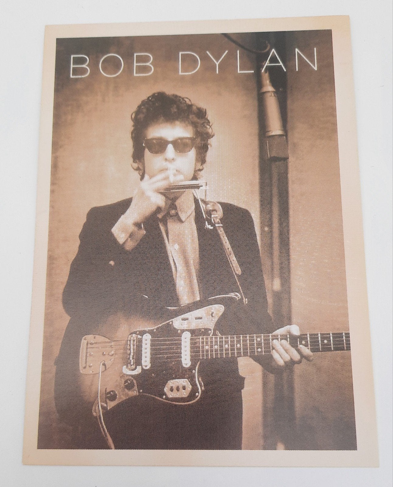 Repro ansichtkaart Bob Dylan, Ophalen of Verzenden, 1980 tot heden, Ongelopen, Sterren en Beroemdheden