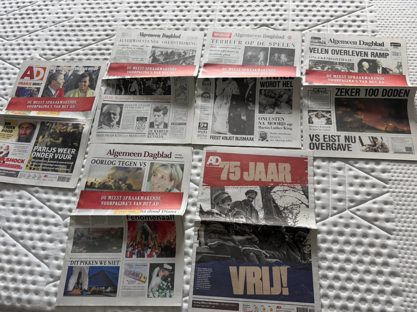 AD kranten, Ophalen, Nieuw