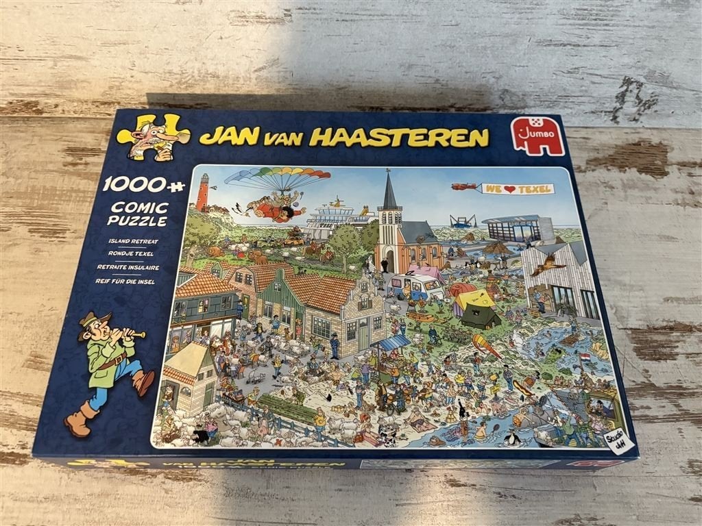 Jan van Haasteren - Rondje texel - 1000 stuks - s2069