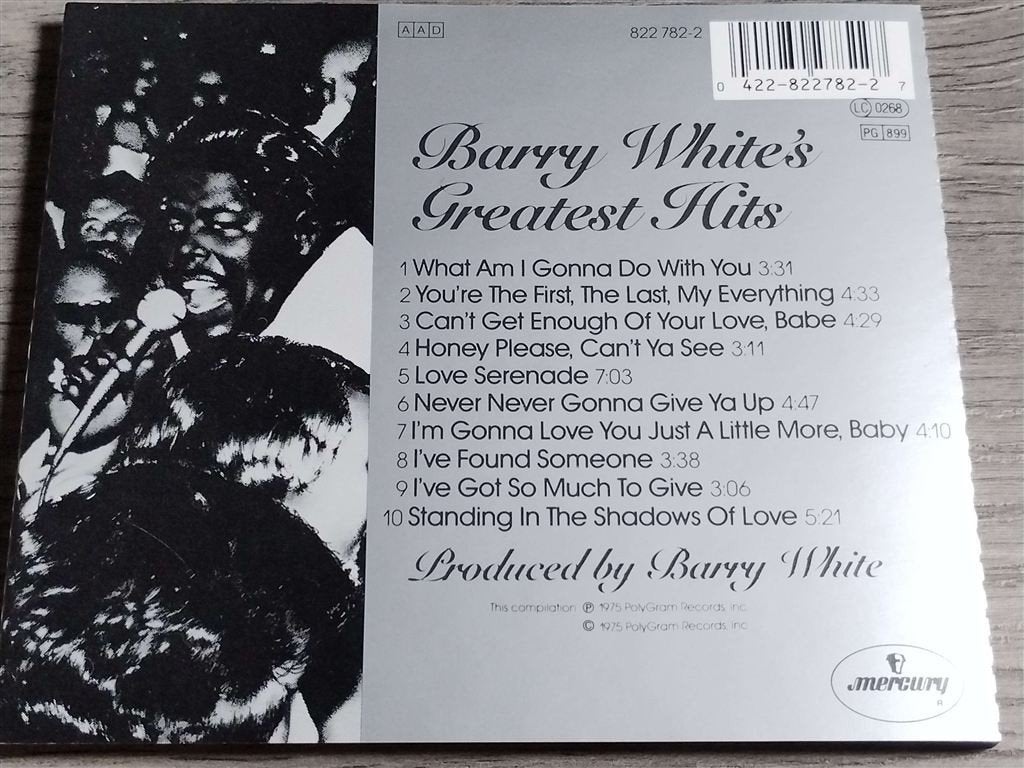 Barry White ‎– Barry White\'s Greatest Hits, Ophalen of Verzenden, Zo goed als nieuw