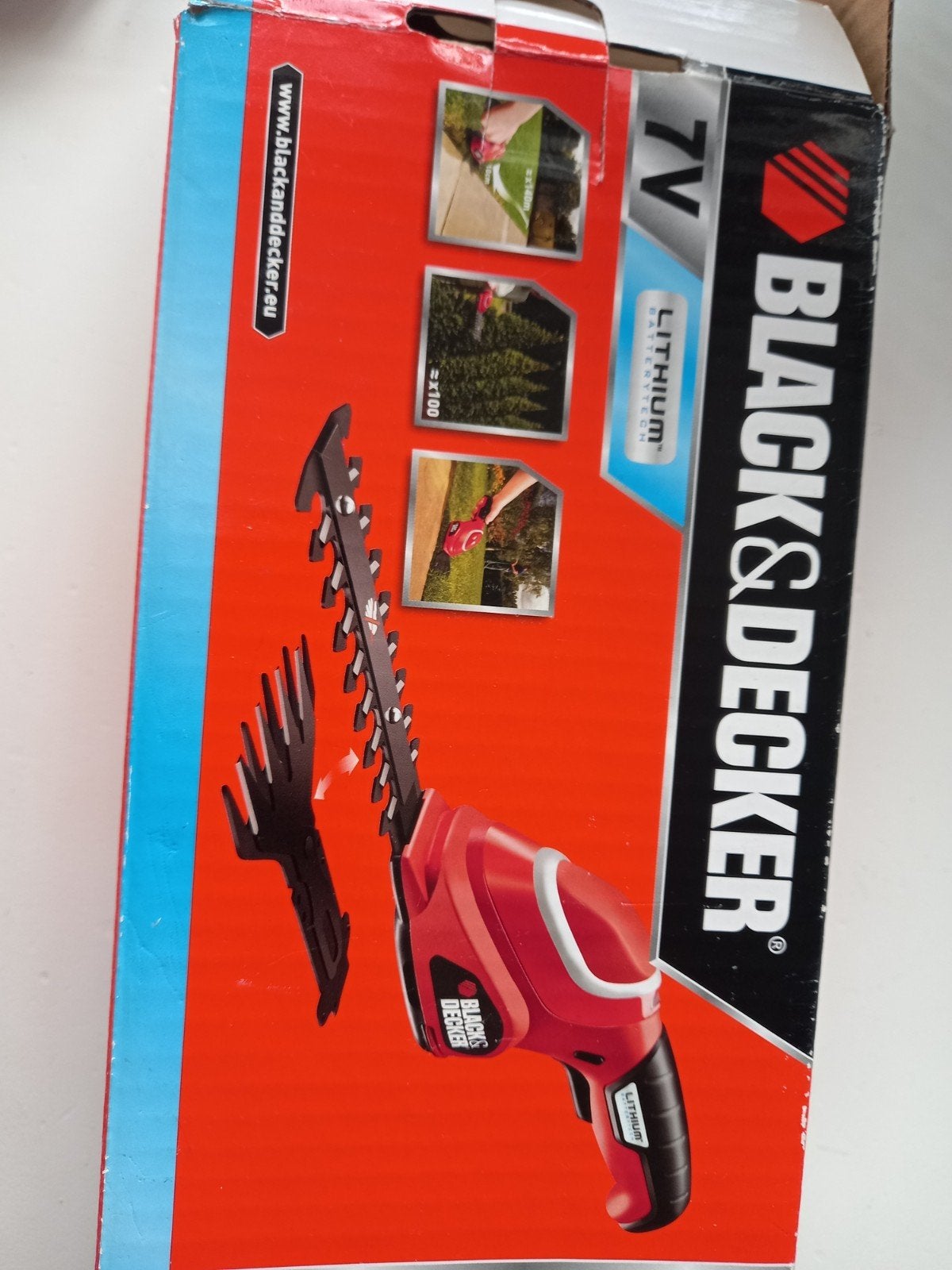 Buxus snoeischaar., Ophalen, Nieuw, Minder dan 20 mm, Black and Decker