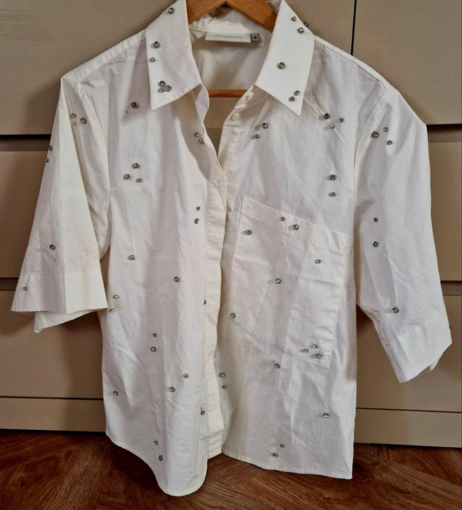 Blouse merk copenhagen muse maat m, Maat 38/40 (M), Msch Copenhagen, Wit, Nieuw
