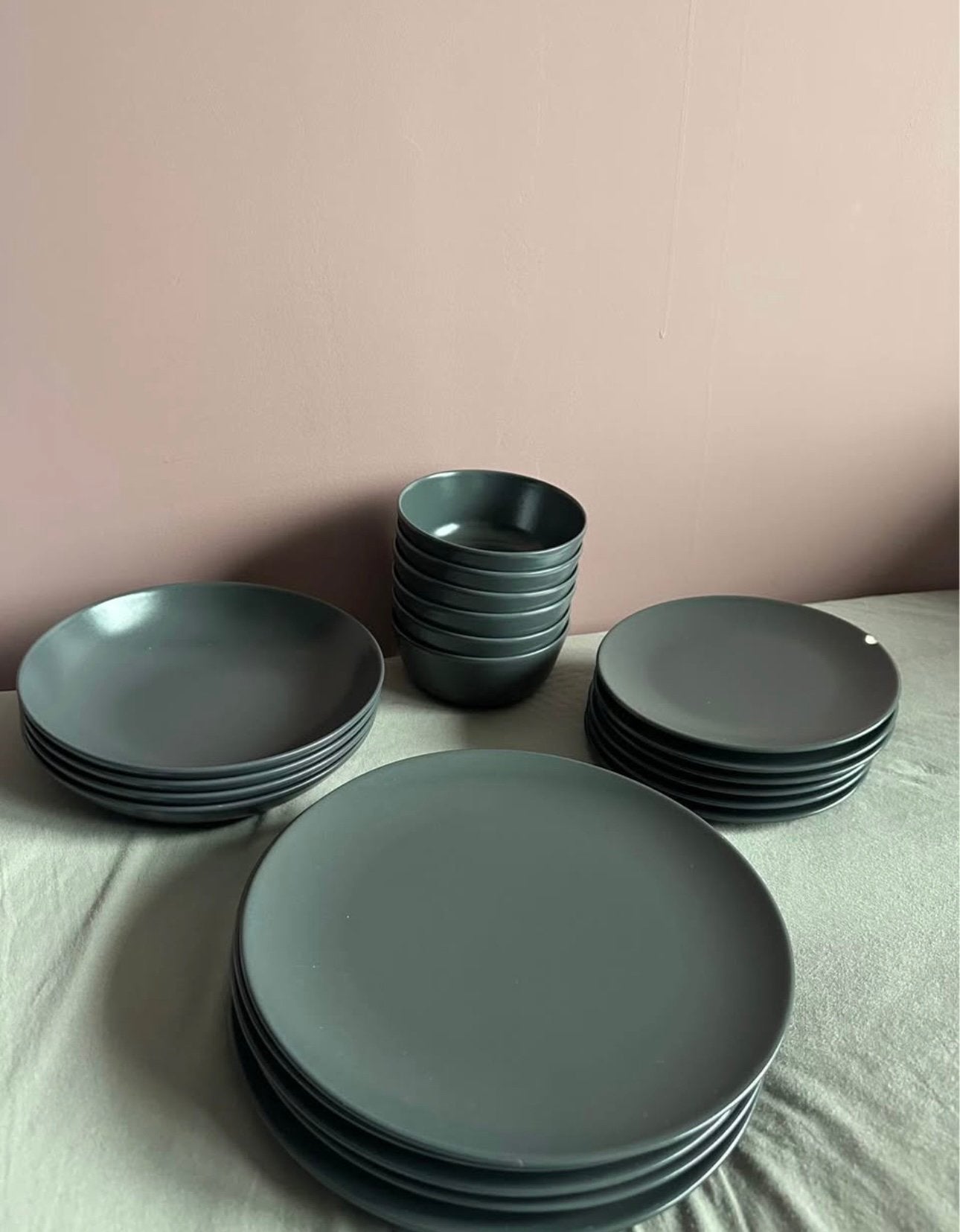 Servies Ikea, Huis en Inrichting, Keuken | Servies, Ophalen, Zo goed als nieuw, Bord(en), Overige stijlen