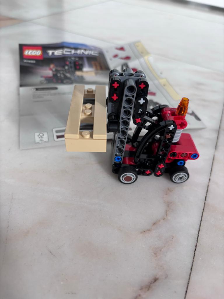 Lego Technic 30655 Vorkheftruck met pallet, Lego, Ophalen of Verzenden, Zo goed als nieuw, Technic