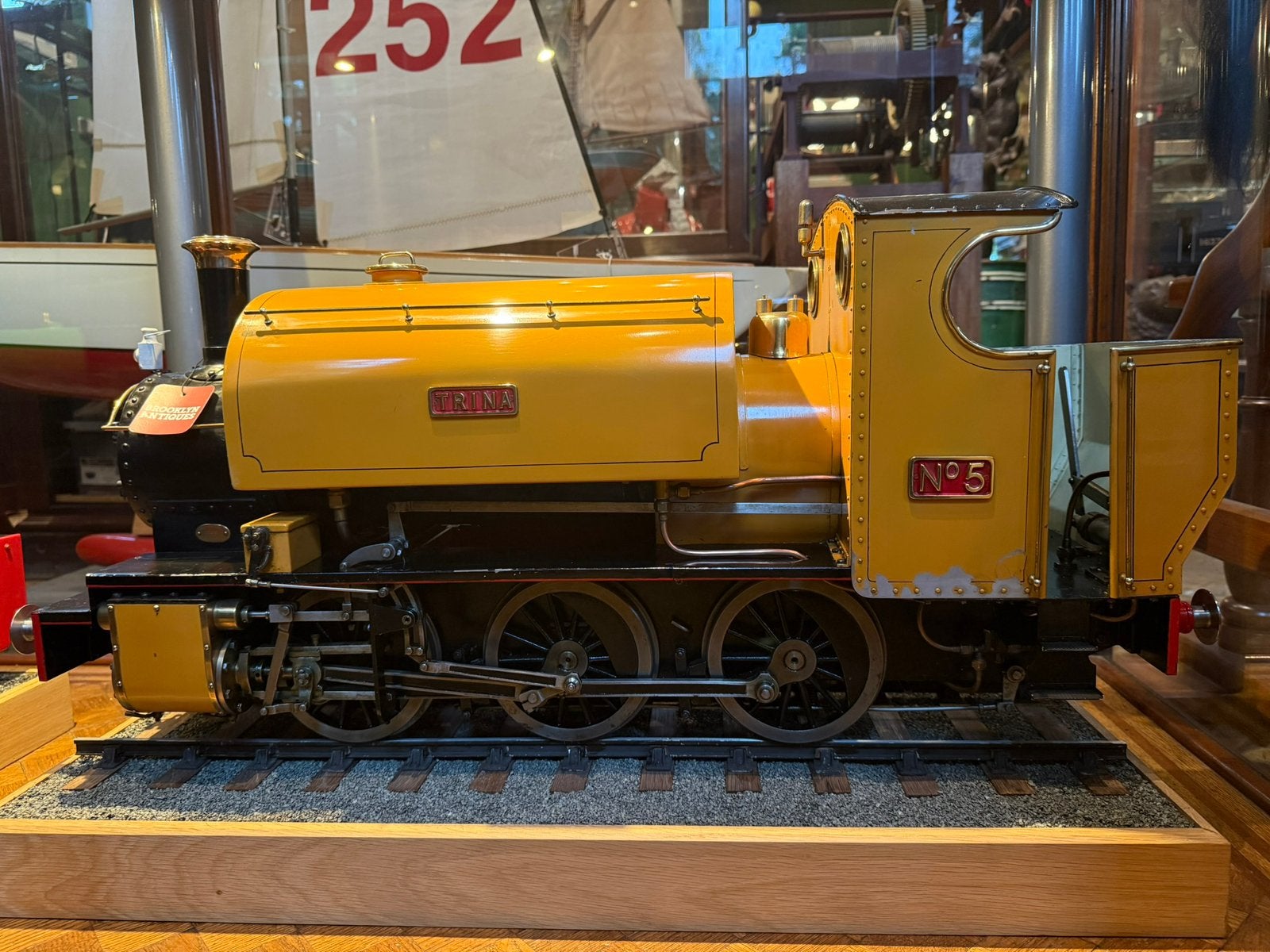 5″ Live Steam 0-6-0 Saddle Tank Locomotief, Gebruikt, ,, ,, ,