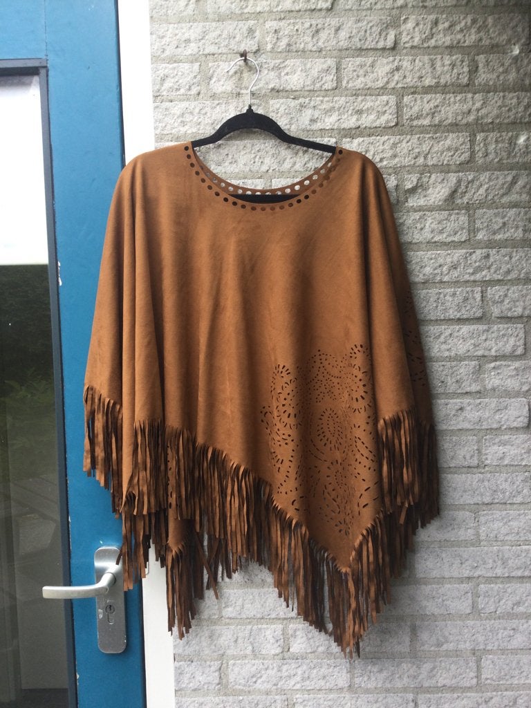 Heel Leuk WESTERN SHIRT, NIEUW, universele maat, Maat 38/40 (M), Bruin, Nieuw, Ophalen of Verzenden