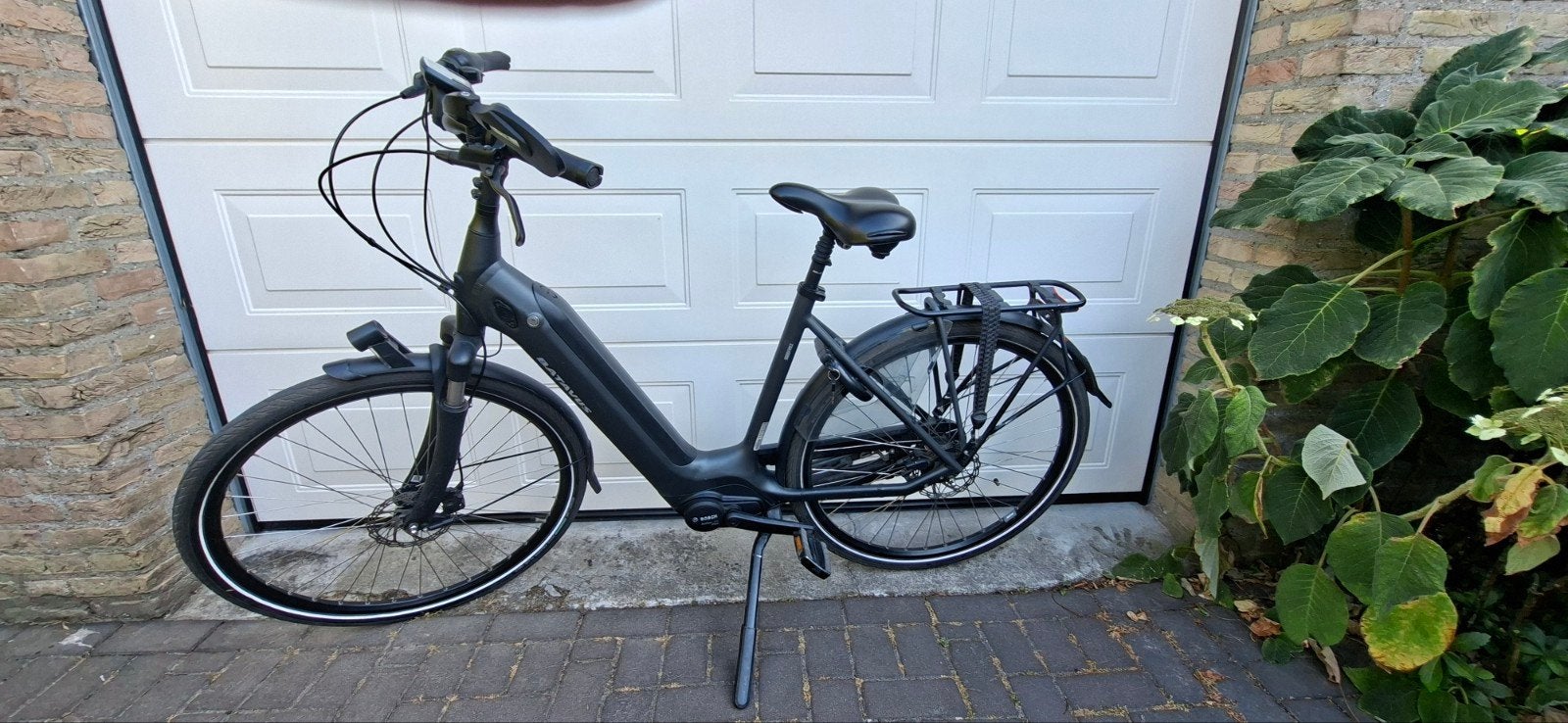 Batavus e-bike Finez Power kleur zwart matt, Ophalen, Gebruikt, Batavus, 51 tot 55 cm