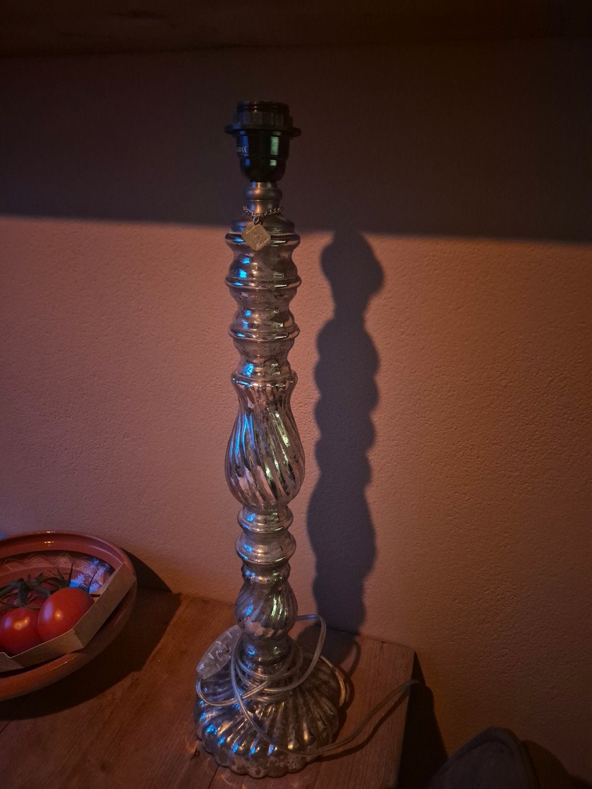 Riviera Maison Tafellamp - 55cm Hoog, Ophalen, Riviera Maison, Zo goed als nieuw, Glas