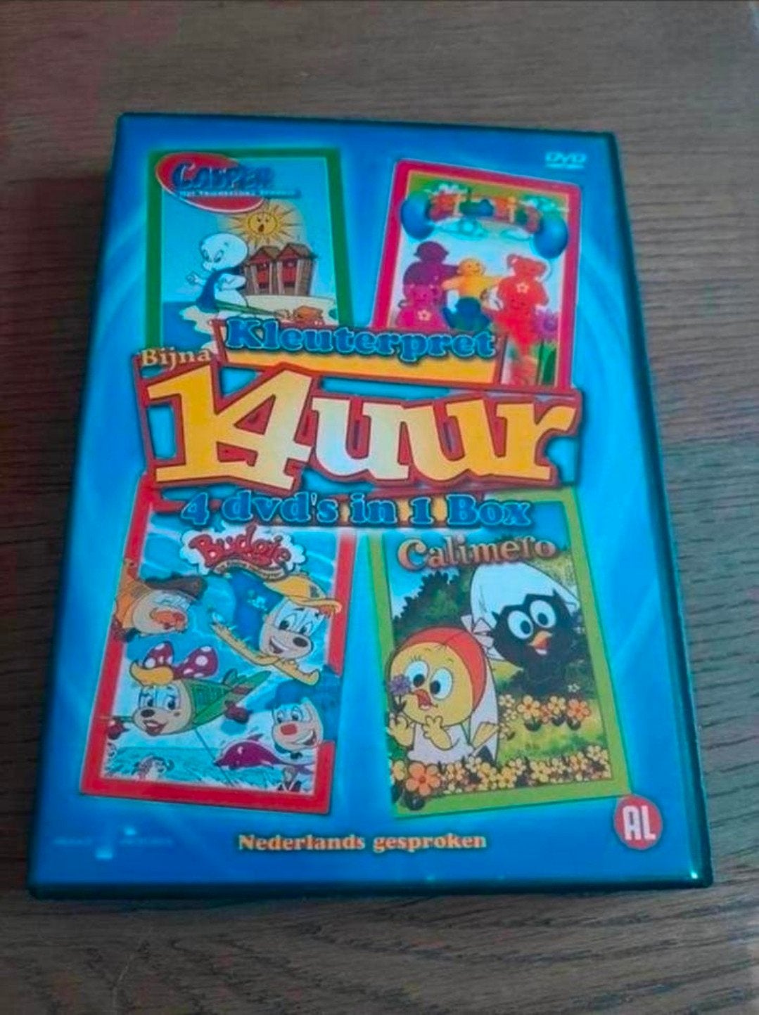 14 uur Kleuterpret Calimero, Budgie, Casper, Jellabies., Europees, Serie, Alle leeftijden, Ophalen of Verzenden