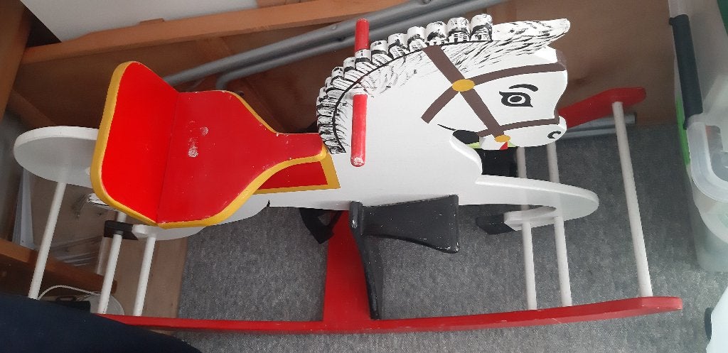 Grote hobbelpaard, Ophalen, Gebruikt