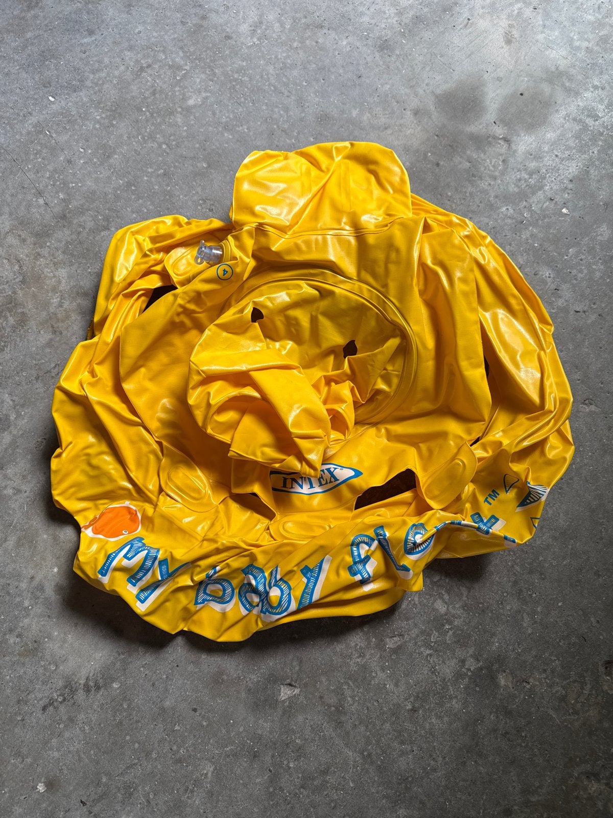 Intex Baby Float Zwemband - Geel, Ophalen, Gebruikt