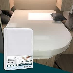 Queensbed molton waterdichte matrasbeschermer, Caravans en Kamperen, Dexitex.nl, Verzenden, Buurserstraat 15 A, 7481 EG,Haaksbergen