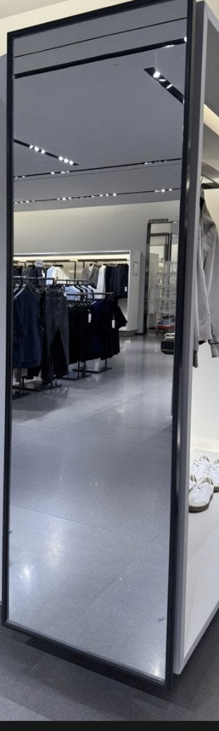 grote spiegels, Ophalen, Zo goed als nieuw, Minder dan 100 cm, Rechthoekig