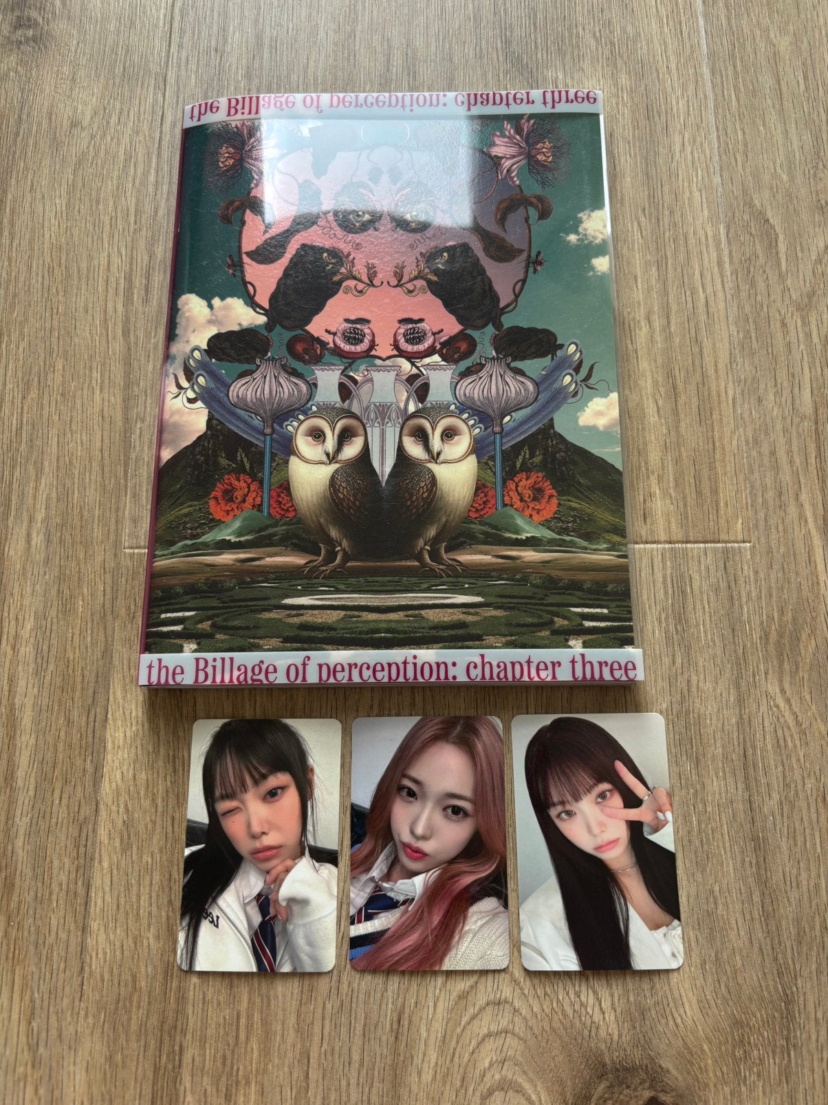 billlie the billage of perception album ch 3 photocard kpop, Ophalen of Verzenden, Zo goed als nieuw, Foto of Kaart