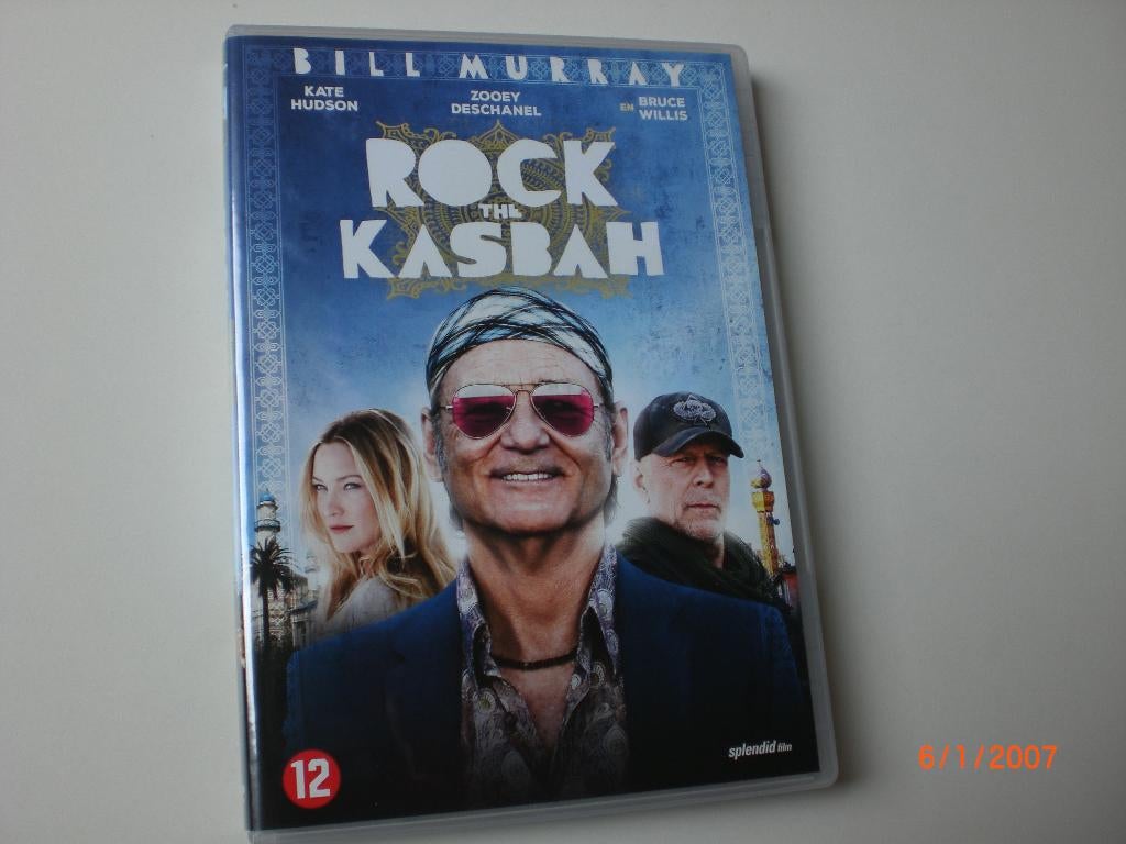 dvd Rock the Kasbah Bill Murray Kate Hudson Bruce Willis, Vanaf 12 jaar, Ophalen of Verzenden, Zo goed als nieuw, Actiekomedie