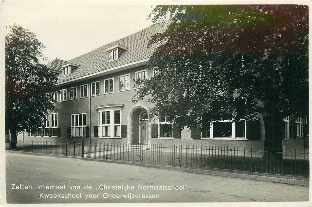 701-116-001 Zetten Internaat Normaalschool, Verzamelen, Verzenden, Voor 1920, Gelderland