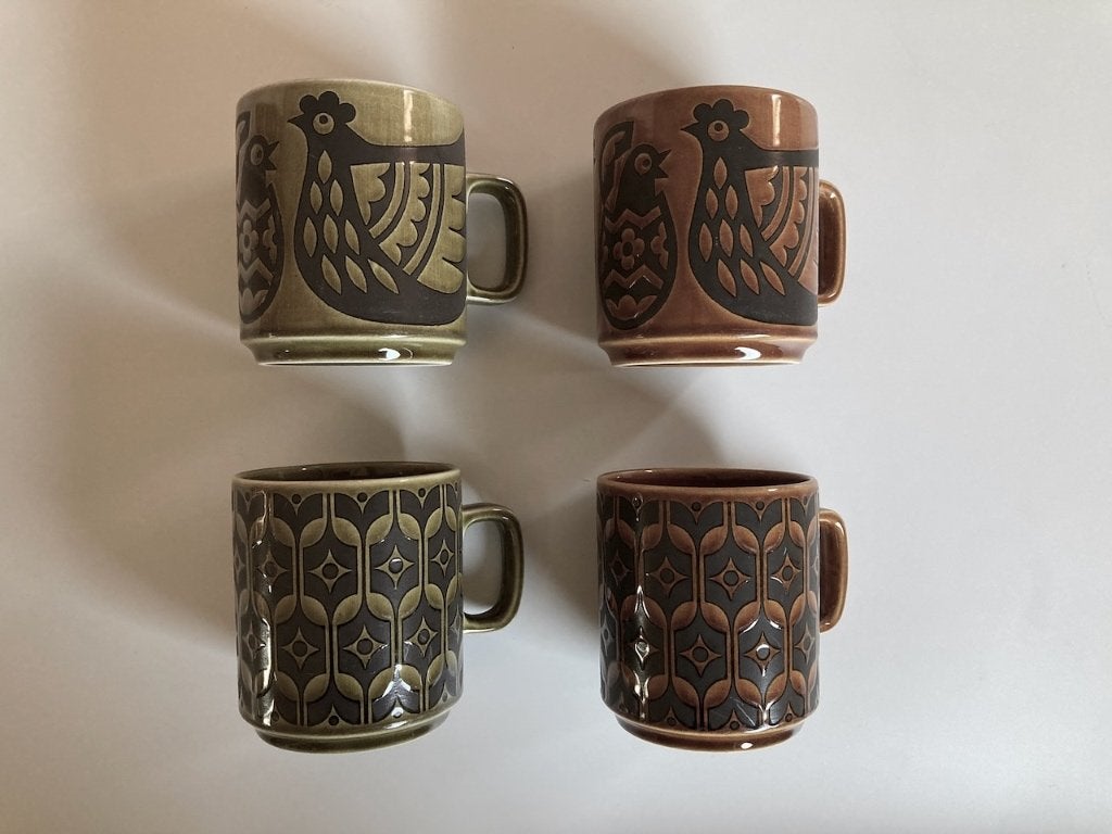 Hornsea mokken, Huis en Inrichting, Keuken | Servies, Ophalen, Overige merken, Vintage, Mok