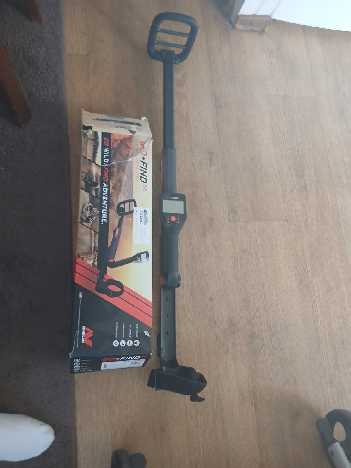 2x gebruikt, Hobby en Vrije tijd, Metaaldetectors, Ophalen of Verzenden, Zo goed als nieuw, Minelab