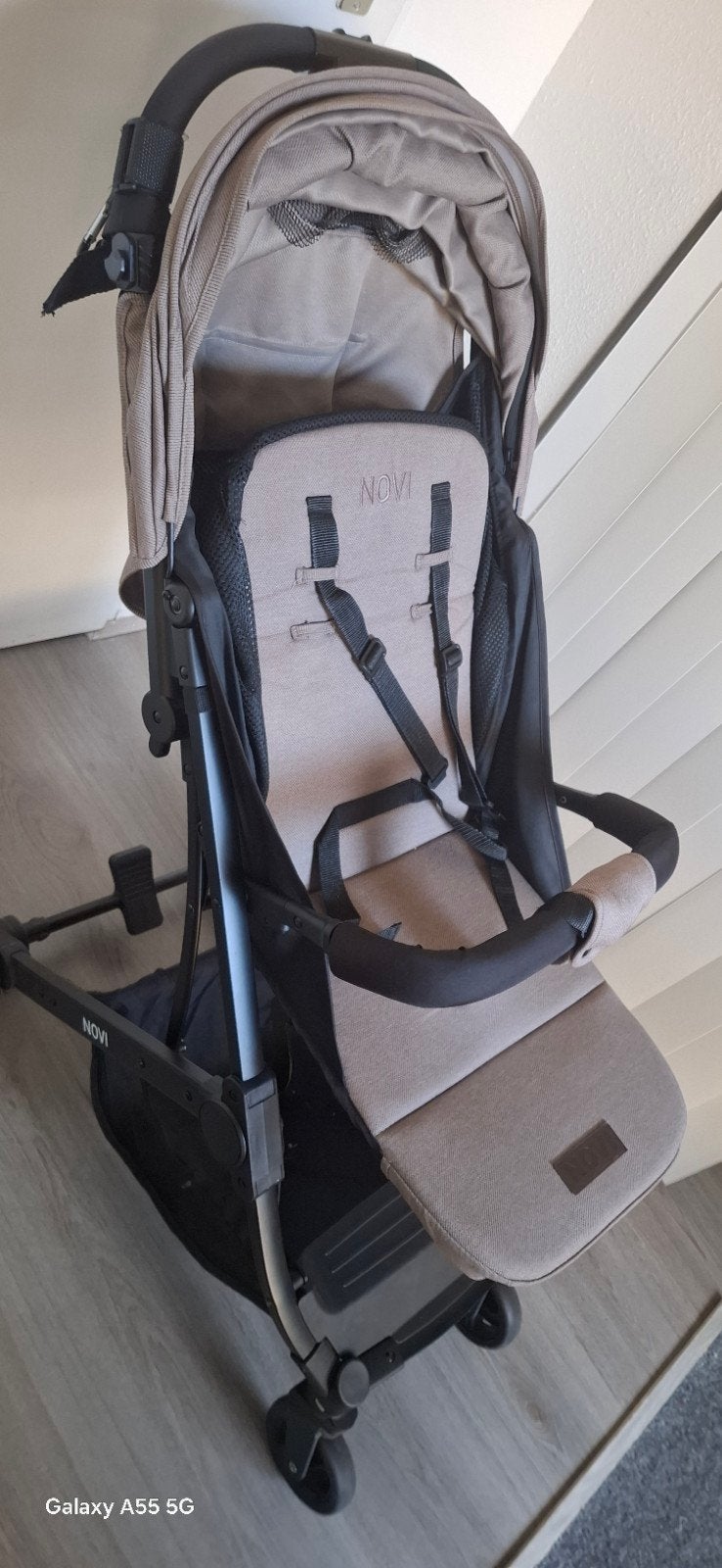 Novi buggy travel go premium - Compacte en lichte kinderwage, Ophalen, Zo goed als nieuw, Overige merken, Verstelbare rugleuning