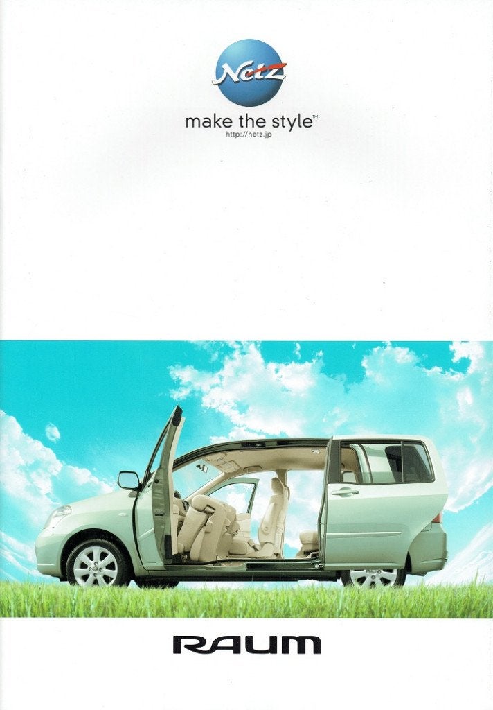 Folder Toyota Raum (Japanse uitgave - 2009), Verzenden, Zo goed als nieuw, Toyota