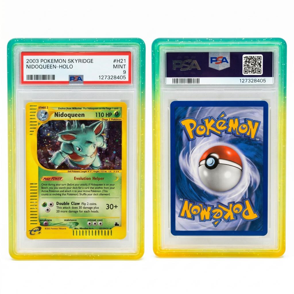 Nidoqueen skyridge holo psa swirl, Ophalen of Verzenden, Zo goed als nieuw