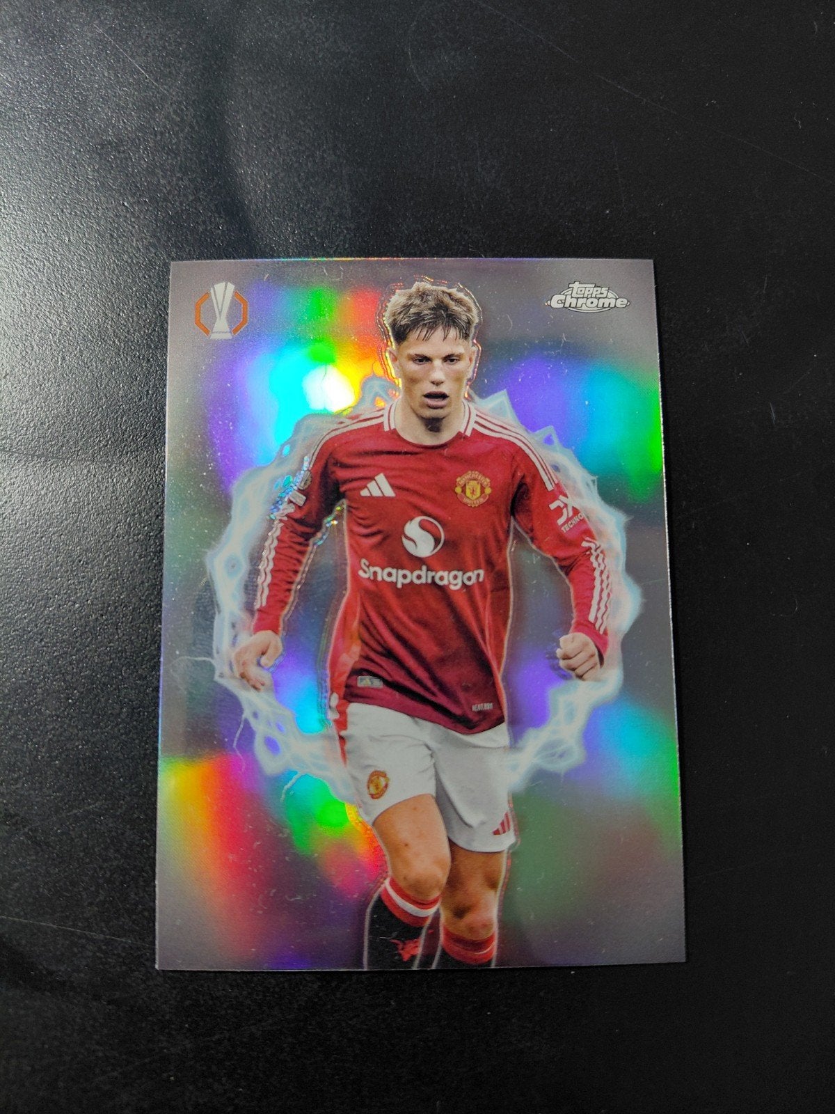 Alejandro garnacho (man united) topps chrome insert, Verzamelen, Sportartikelen en Voetbal, Ophalen of Verzenden, Nieuw, Buitenlandse clubs