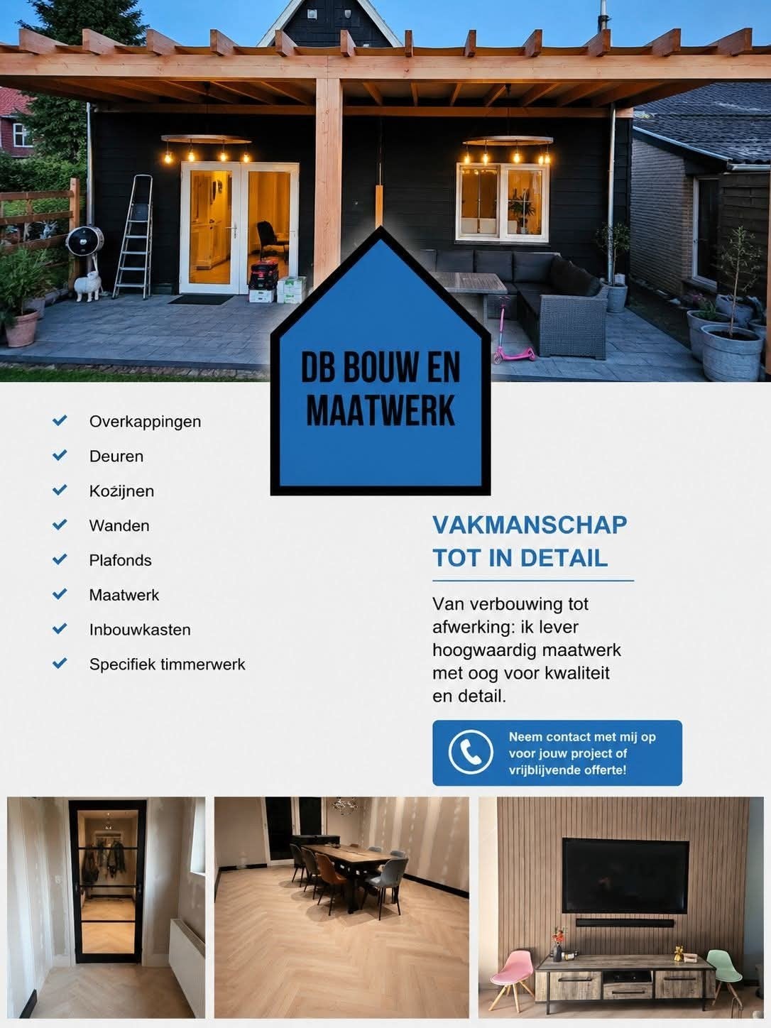 timmerman, Ophalen of Verzenden, Nieuw