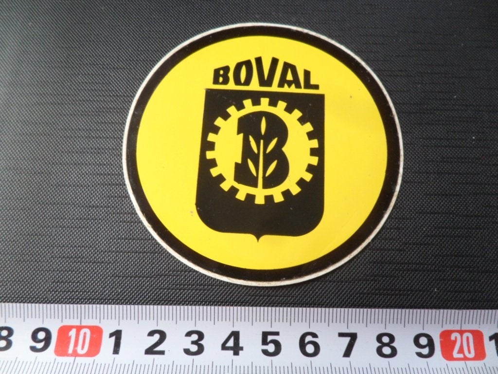 sticker BOVAL logo, Ophalen of Verzenden, Zo goed als nieuw