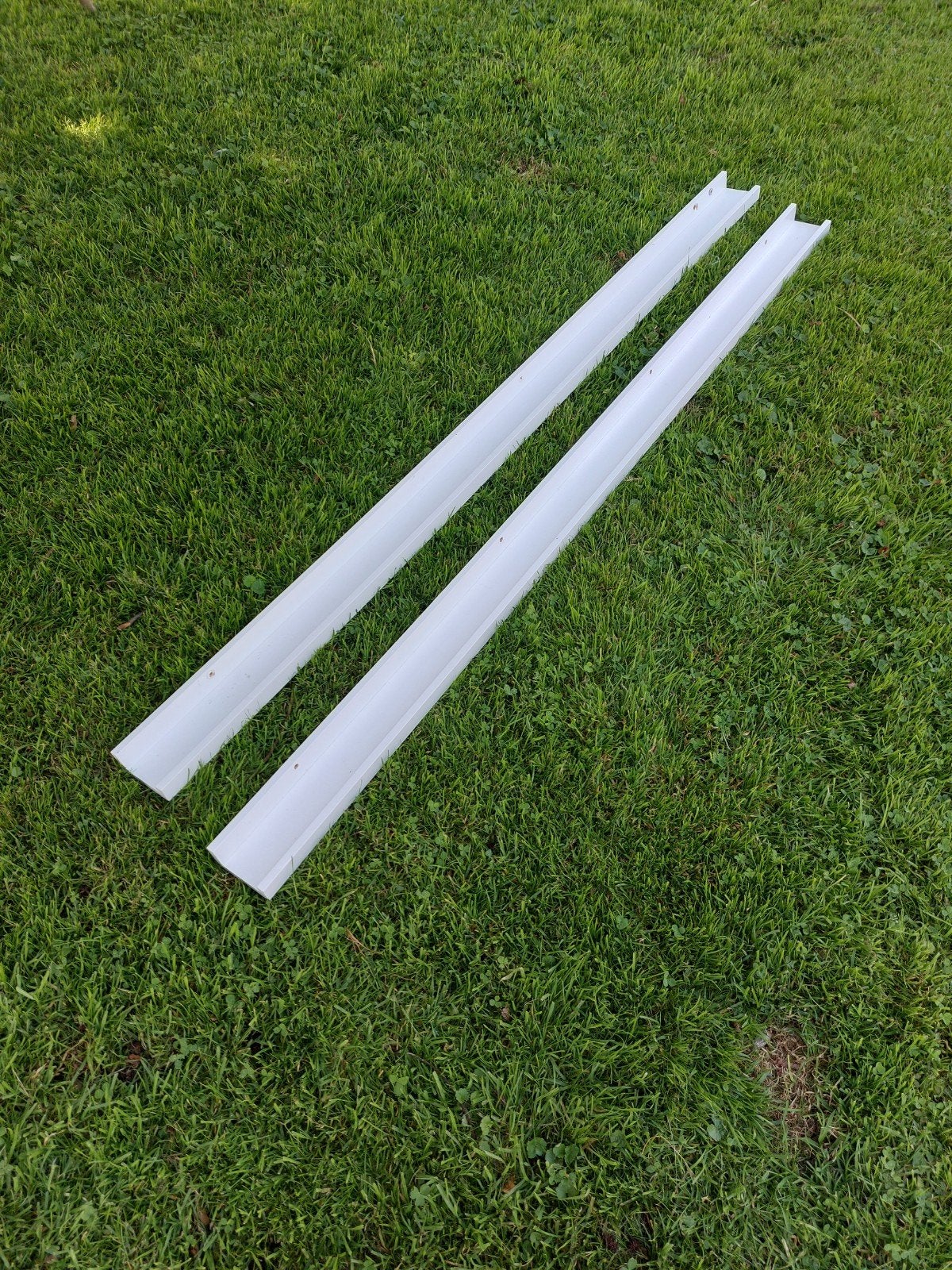 IKEA Ribba wandplanken wit 185 cm (2 stuks) setprijs, Ophalen, Gebruikt