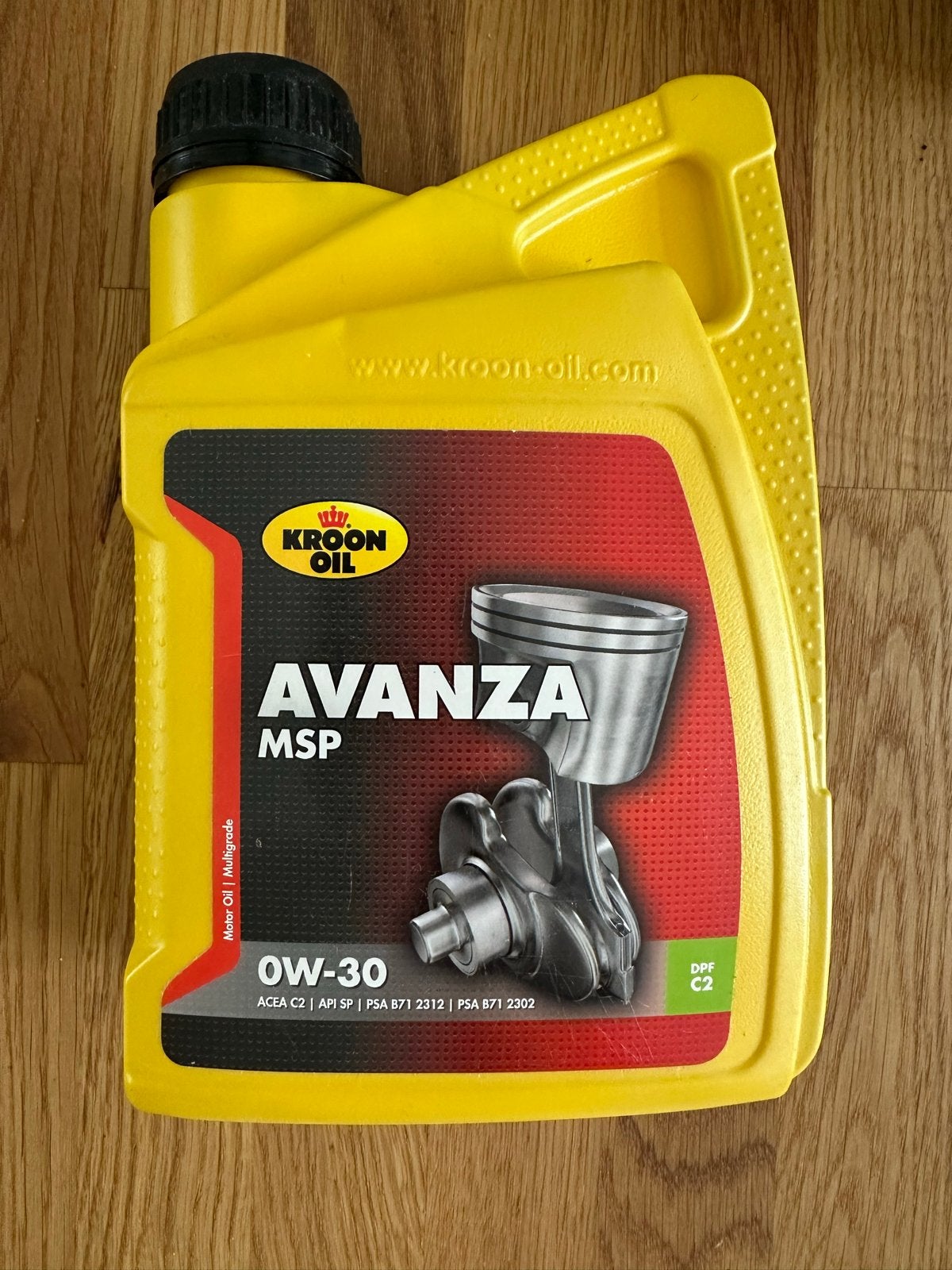 Kroon Oil Avanza MSP 0W-30 Motorolie - 1 L (2x), Ophalen, Nieuw
