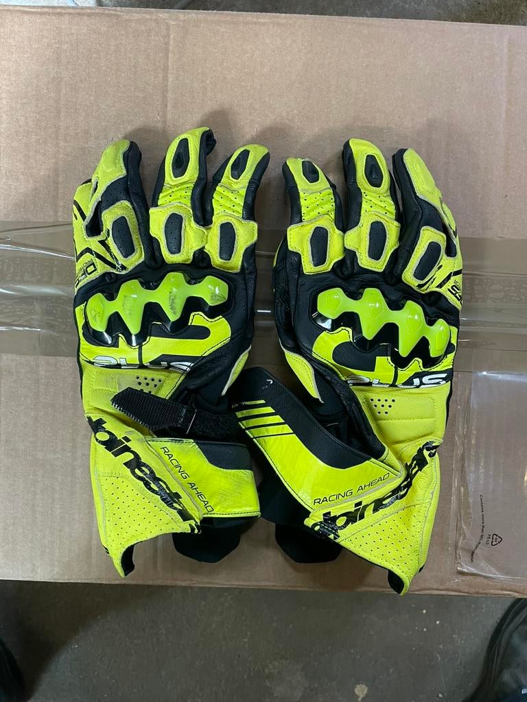 Alpinestars GP plus R V3 handschoenen Maat L fluor, Ophalen of Verzenden, Tweedehands, Heren, Handschoenen